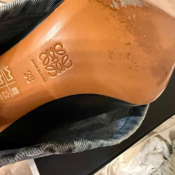 Loewe Denim Boots - Picture 4 of 6
